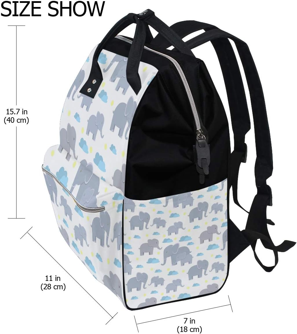 elephant diaper bag boy