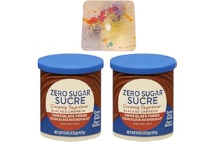 Zero Sugar Frosting - Keto Frosting - Low Carb Frosting - Chocolate Fudge Frosting Bundle Zero Sugar Icing (2 Items) + a one 