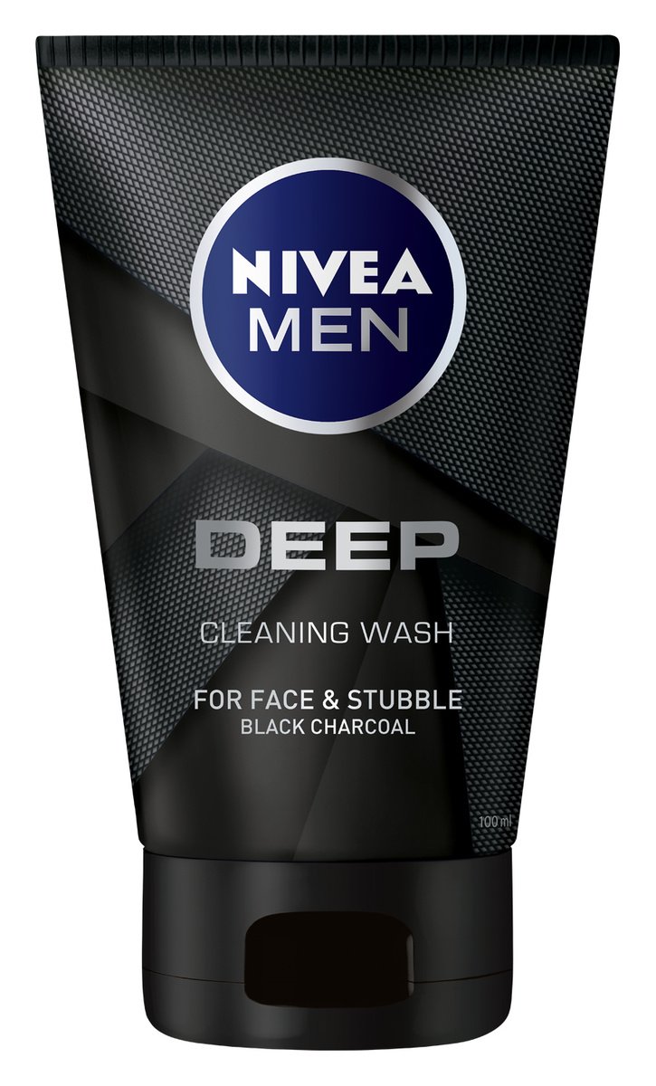 black men's face wash