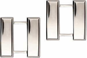 INSIGNIA DEPOT USMC Captain Satin Silver Pin On Collar Rank