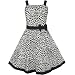 KN11 Girls Dress Leopard Print Summer Beach Size 4-5