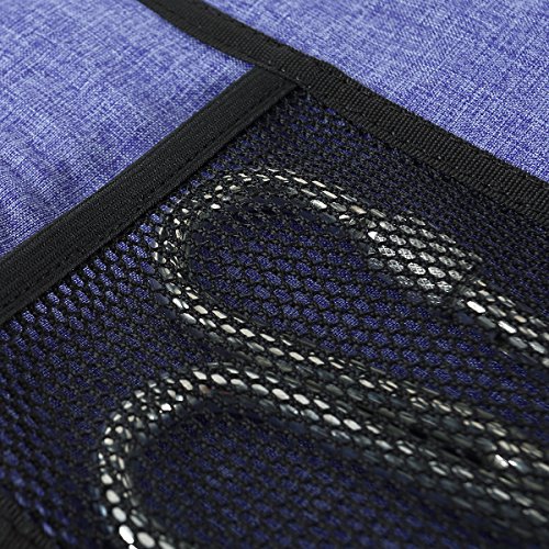 WINOMO Portable Roll Up Bag for Climbing Gear Ice Screws Protector Organizer(Purple) - Thumbnail 7