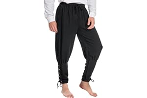 Coser Park Mens Drop CrotchCasual Pants