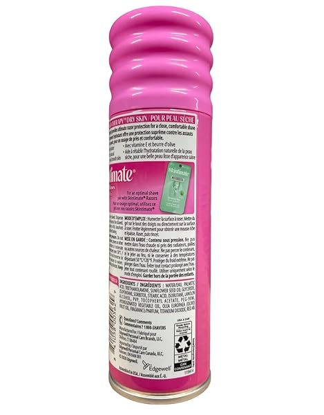 SKINTIMATE SKIN THERAPY MOISTURIZING SHAVE GEL FOR DRY SKIN, WITH 6 MOISTURIZERS INCLUDING OLIVE BUTTER, 7 OZ (PACK OF 7)
