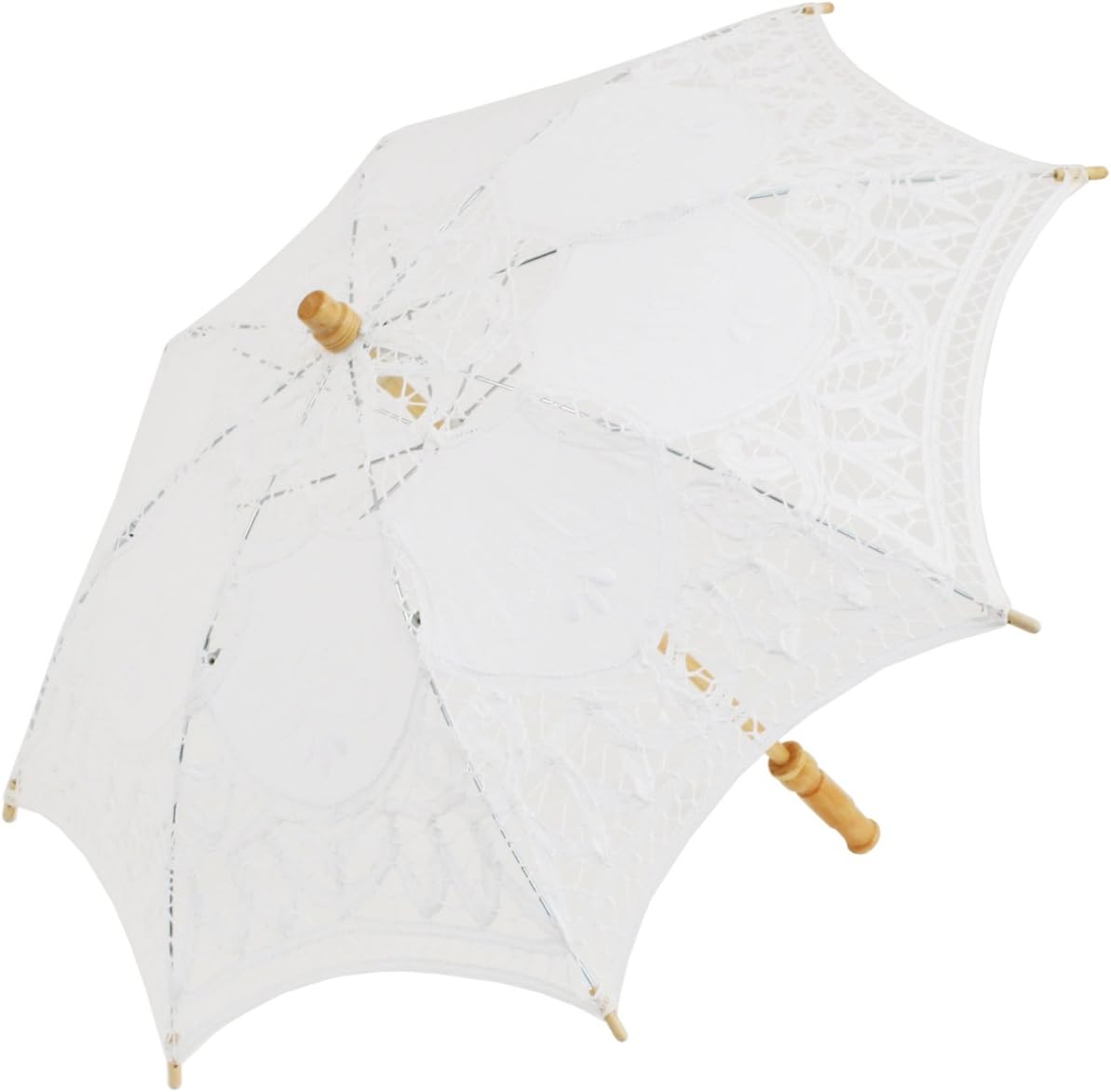 Kitty Lace Parasol for Children in White