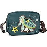 CHALA Mini Pack Women RFID Protected Sling Purse and Waist Bag with Two Adjustable Straps