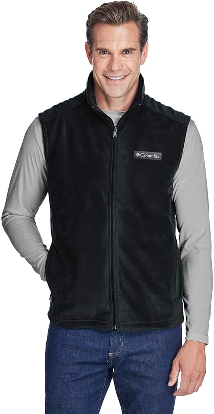 columbia men's steens mountain full zip soft fleece vest