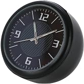 MACHSWON Car Clock, Mini Quartz Clock, Luminous Hands, Air Vent Mount | Luminous Hands, Zinc Alloy Body, Air Vent Clip, Double-Sided Tape, Dashboard Mount, Car Interior Clock