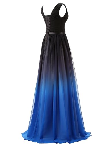 sachin and babi light blue dress Primavera Couture | Echo Evenings - 12158
