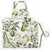 Michel Design Works Cotton Chef Apron, Avocado