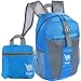 bago Lightweight Small Hiking Backpack for Women and Men - 25L Travel Day Pack - Foldable Hiking Daypack Ultralight for Camping Outdoor Sports - Day Bag Packable Backpack for Travel (Blue)