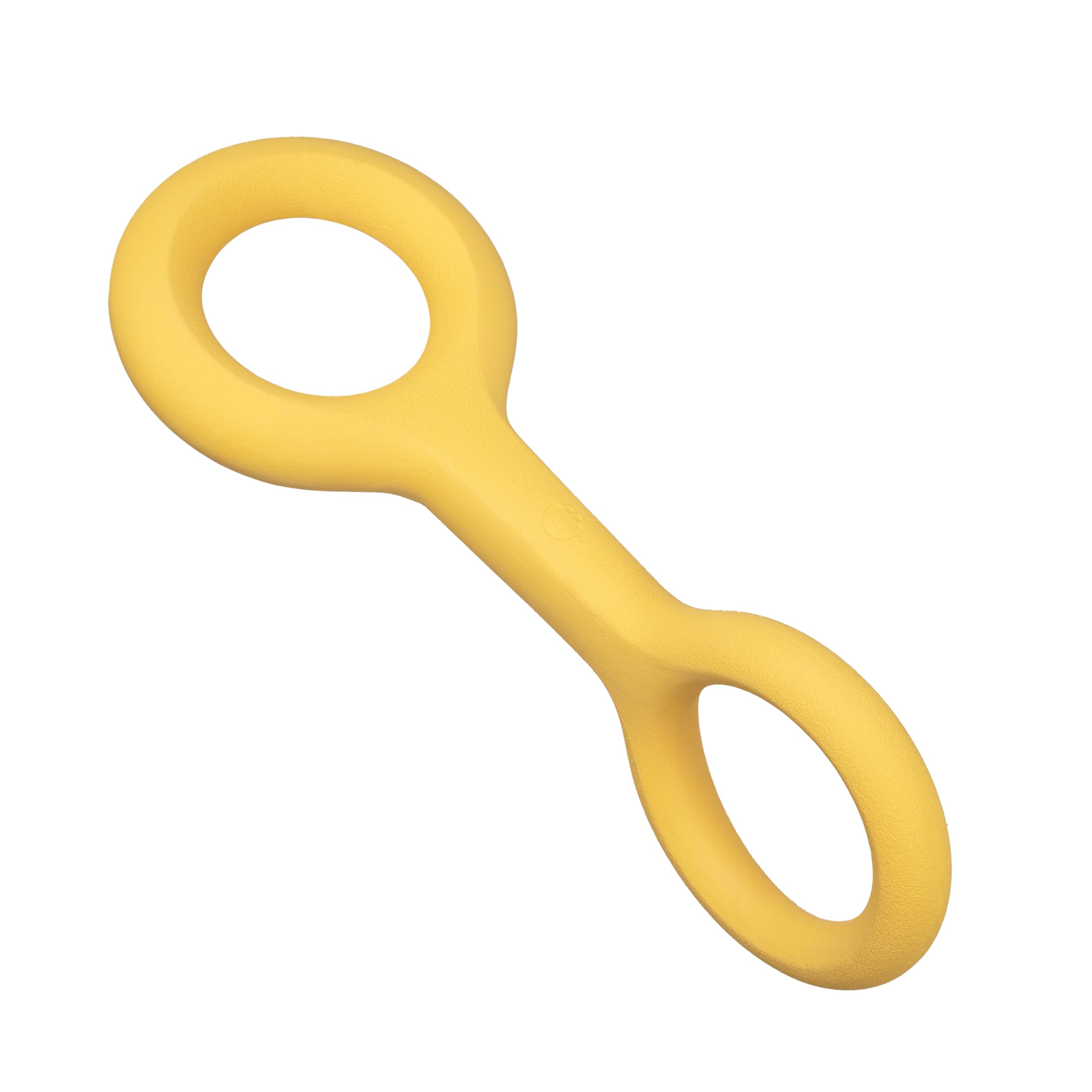 Ubbi Tug of War Dog Toy, Durable Rubber with Ergonomic Grip, for Medium to Large Dog Breeds, Yellow