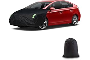 Federedevo Universal Car Engine Cover for SUV/Jeep (L:138-181in x 63-71in), Car Hood Cover with Reflective Straps, Elastic Band & Hook