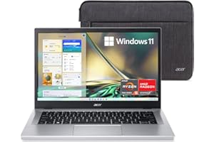 acer Aspire 3 A315-24PT-R0UX Slim Laptop, 15.6" Full HD IPS Touch Display, AMD Ryzen 5 7520U Quad-Core Processor, AMD Radeon Graphics, 16GB LPDDR5, 512GB NVMe SSD, Wi-Fi 6, Windows 11 Home