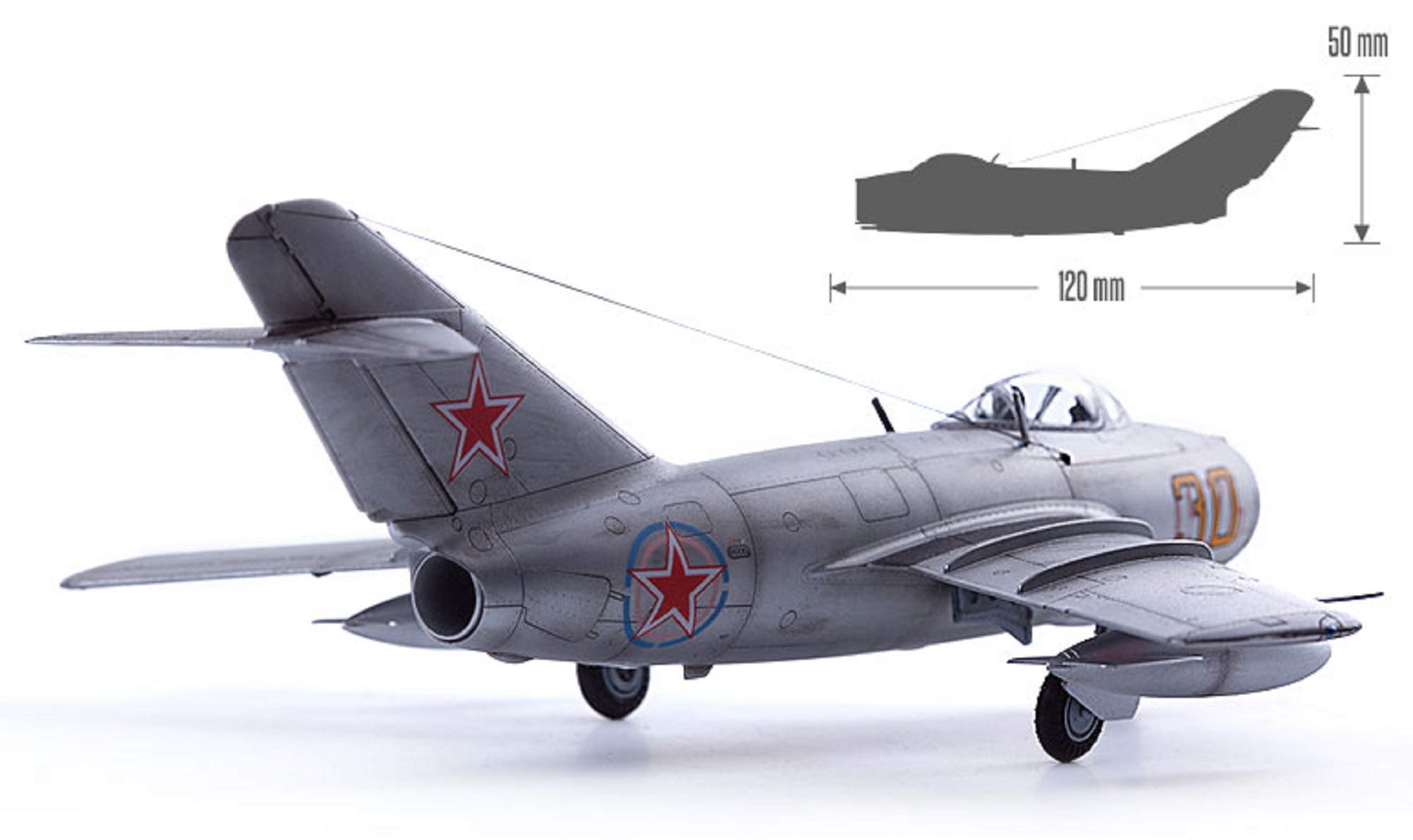 Easy Model 1 72 Chinese Af Mikoyan Gurevich Mig 15 Winged Ace Series Aircraft Military Toys Hobbies