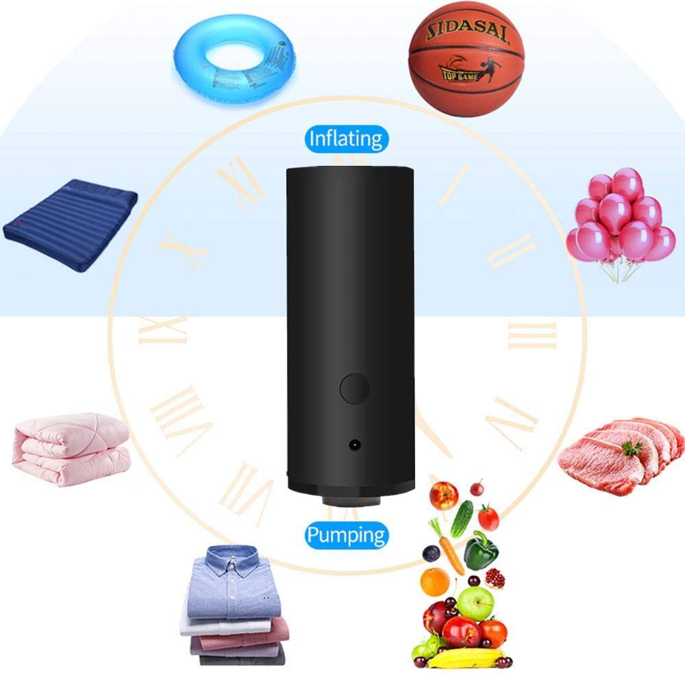 MKRSD Electric Travel Vacuum Pump For Storage Bags Portable Powered