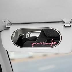 3 x You Are Enough Rearview Mirror Decal, Vanity