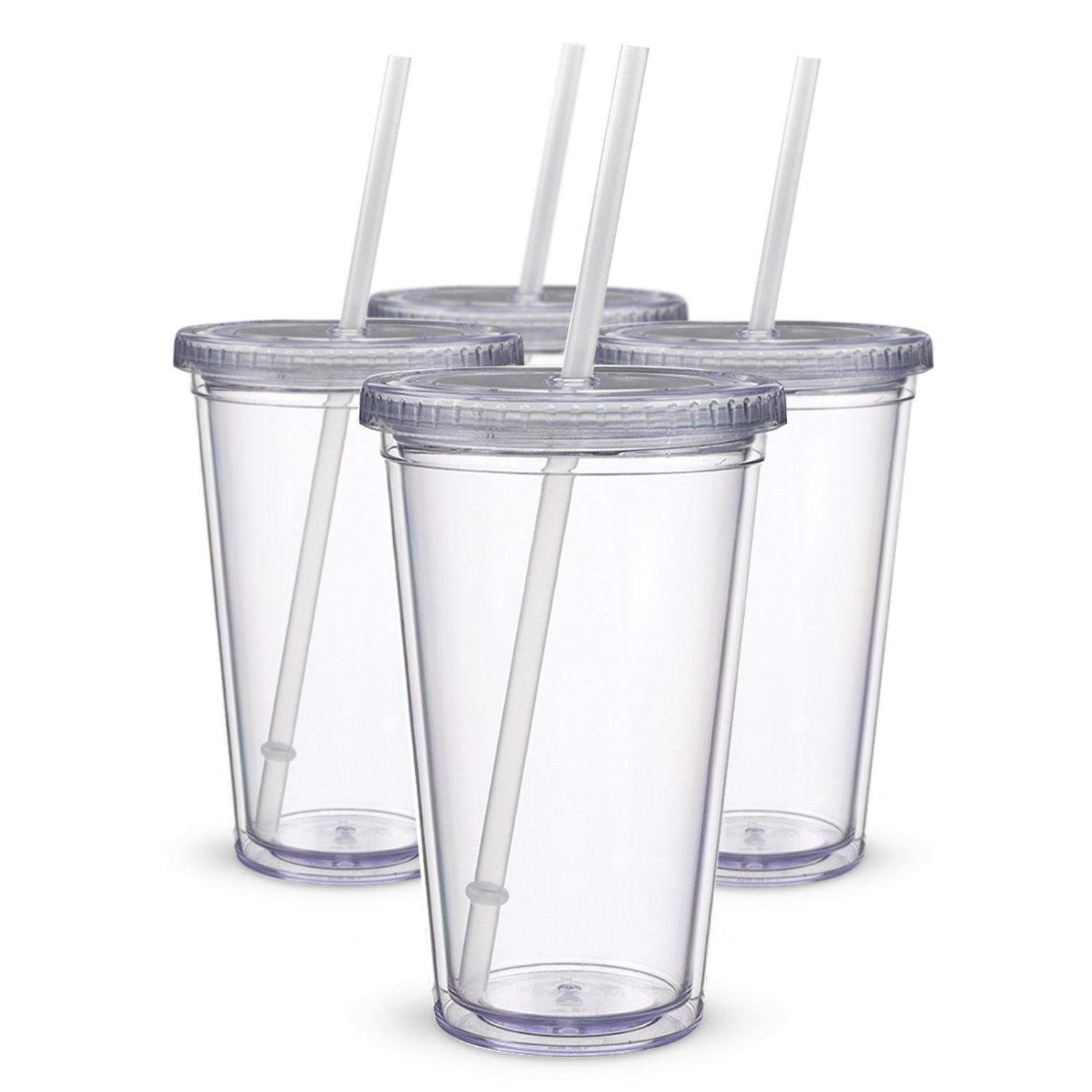 Maars Classic Insulated Tumblers 16 oz. Double Wall Acrylic 24 pack