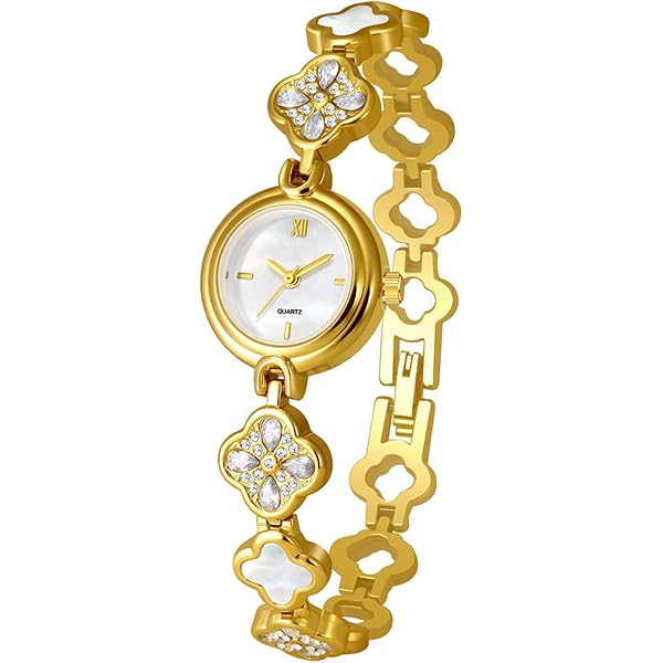 Amazon.com: ADSBIAOYE Elegant Women Pearl Bracelet Watches  display picture 3