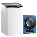 Auertech Portable Washer and Dryer Combo Set, 28 lbs Fully Automatic Washing Machine, 1.5 CuFt Portable Dryers, Compact Washer and Dryer for Apartment, RV, Dorm