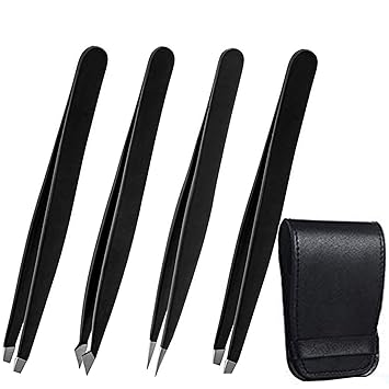 Amazon Com Tweezers Eyebrows Precision For Ingrown Facial Hair