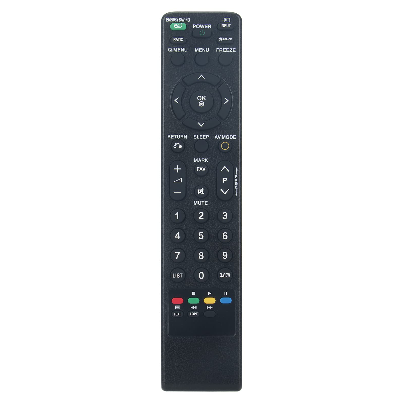 VINABTY MKJ42519628 Replacement Remote Control Compatible with LG LCD LED Plasma TV 42PQ6000 50PQ6000 50PS3000 50PS6000 50PS7000 50PS8000 60PS7000 60PS8000 19LH201C 22LH201C 32LH201C 32LH301C