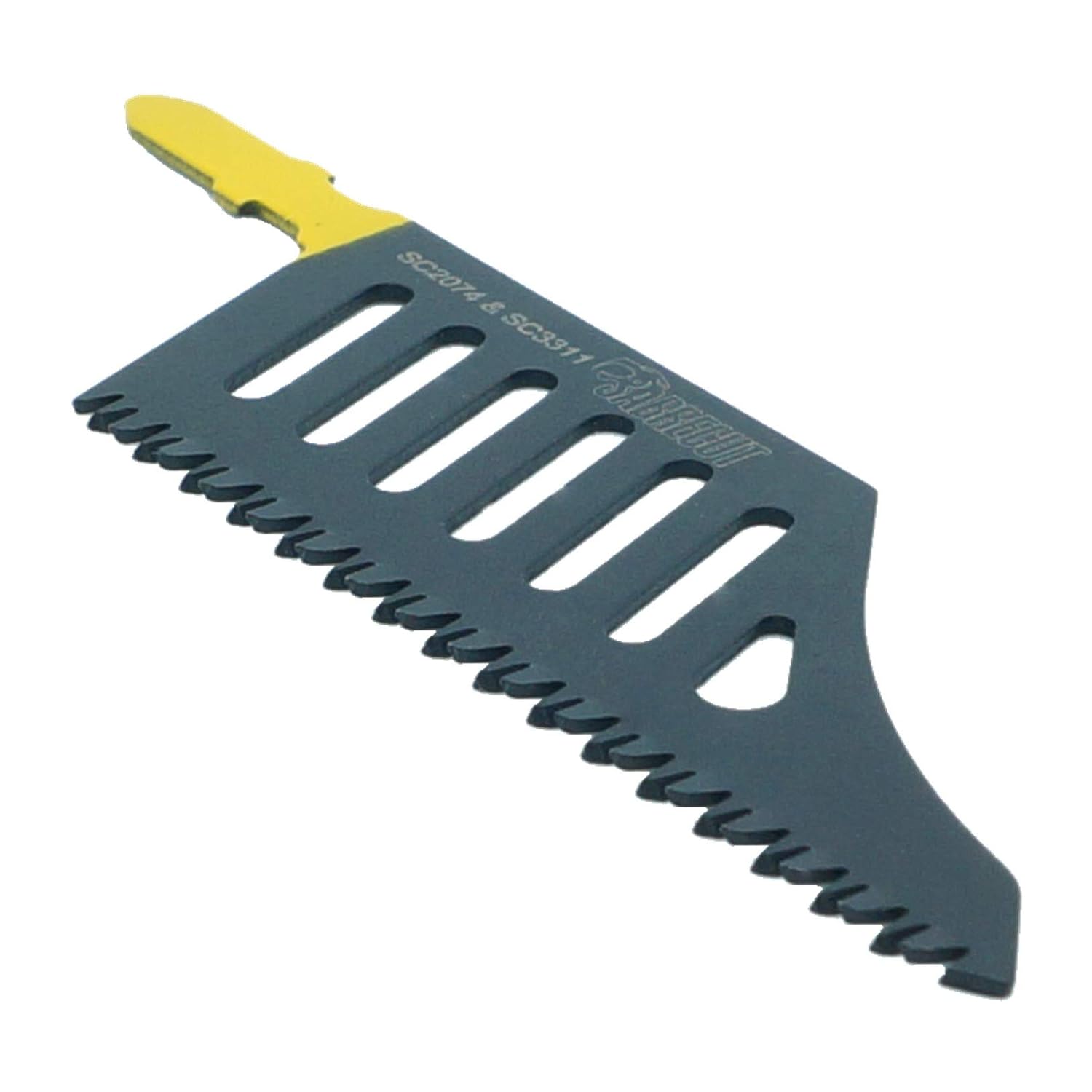 2 x SabreCut JSSC2074_2 T Shank HCS Wood Flush Cutting DT2074 Jigsaw Blades, Black - Image 5