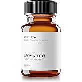 AromaTech White Tea Aroma Essential Oil Blend: Luxury Hotel Inspired Aromatherapy with White Tea, Orange & Palo Santo for Ultrasonic Diffusers & Nebulizers (60 mL)