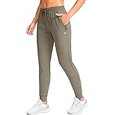 G Gradual Women's Joggers Pants with Zipper Pockets Tapered Running Sweatpants for Women Lounge, Jogging