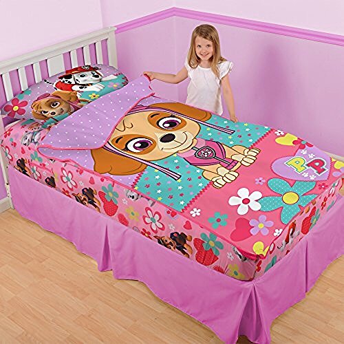 Paw Patrol Skye Zip It 3-Piece Girls Twin Bedding Set