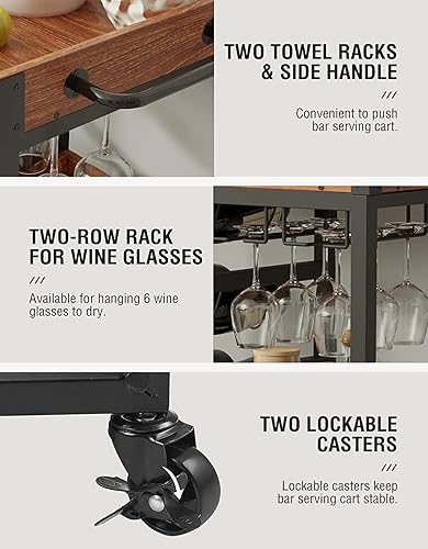 Alorksi Bar Carts in Oman Whizz Tables