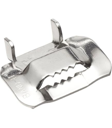 BAND-IT C45499 316 Stainless Steel Ear-Lokt Buckle, 1/2
