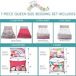Franco Squishmallows Bedding Super Soft Comforter