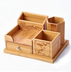 Caja De Almacenamiento De Madera Con Cajón, Caja De Almacenamiento