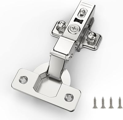 Furniware 2 Pcs Soft Close Cabinet Hinges 110 Degree 35mm Concealed