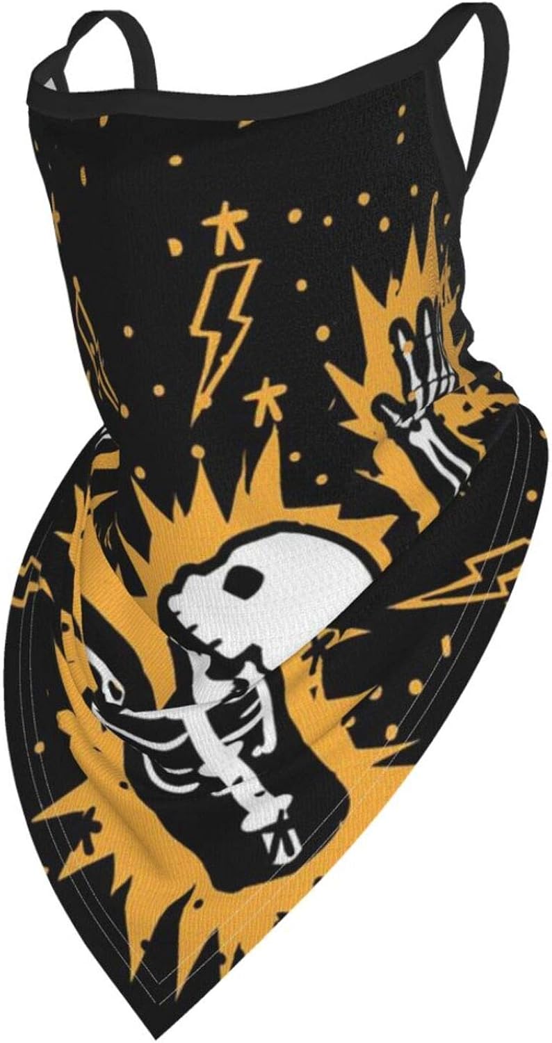 Men's Skull Rib Cage Skeleton Electric Shock Bandanas Face