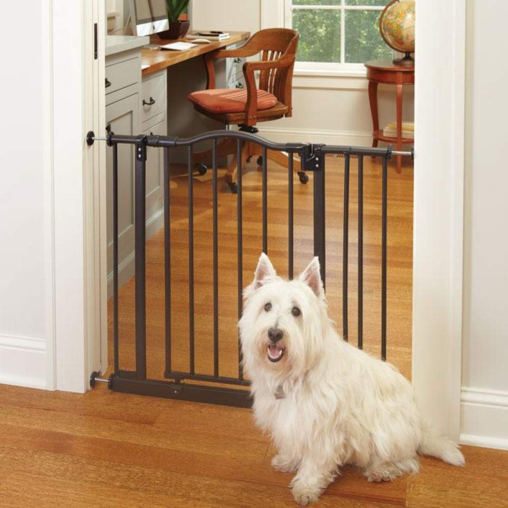 North States MyPet 38.25" wide Windsor Arch Pet Gate Heavy duty metal