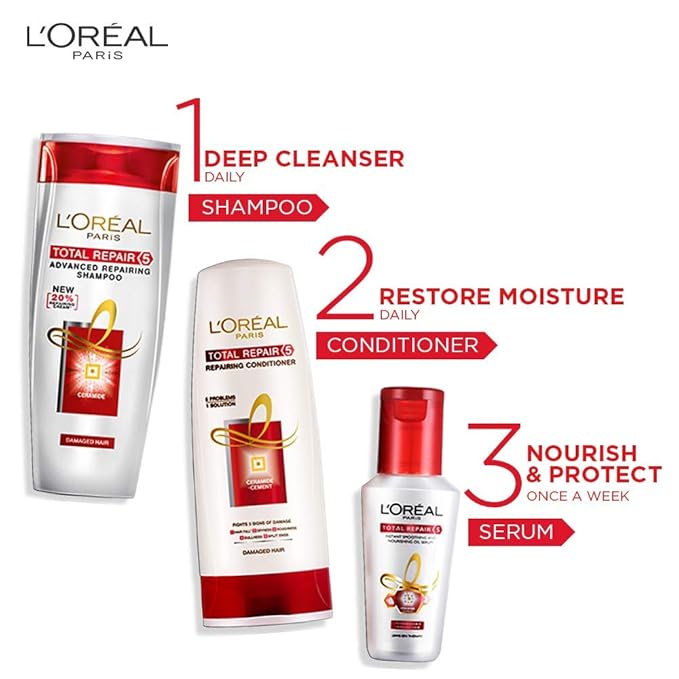 Buy L Oreal Paris Total Repair 5 Serum 80ml Online At Low Prices