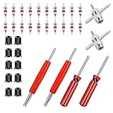 Riseuvo 6Pcs Tire Valve Stem Removal Tool - Single