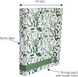 Oxford A4 Ring Binders Leaves Pattern 3 Pack 40 mm Spine 250 Sheets view 2