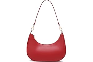 SYXLCYGJ Women's Shoulder Bag Cute Hobo Purse Vintage with Zipper Pocket - Lightweight Underarm Clutch Purse for Daily Use