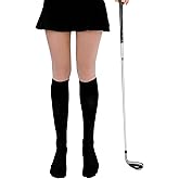 BAROBIRDIE Two-Tone Knee-High Golf Stockings Pantyhose Tights UV Protection Spring Summer Autumn