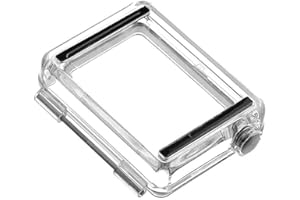 FITSTILL Waterproof BacPac Back Door Case Compatible with Go Pro BacPac LCD Screen/Expansion Extended Battery BacPac, for Go Pro Hero 4/3+ Original Standard Waterproof Housing Case