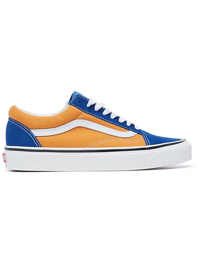 vans old skool blue and yellow