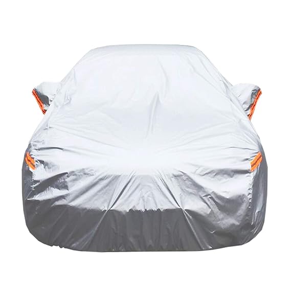 CARBABA Autoabdeckung Vollgarage Vollgarage Vlies, In wetterfestem Vliesstoff, strapazierfähig und atmungsaktiv Für Auto Wint