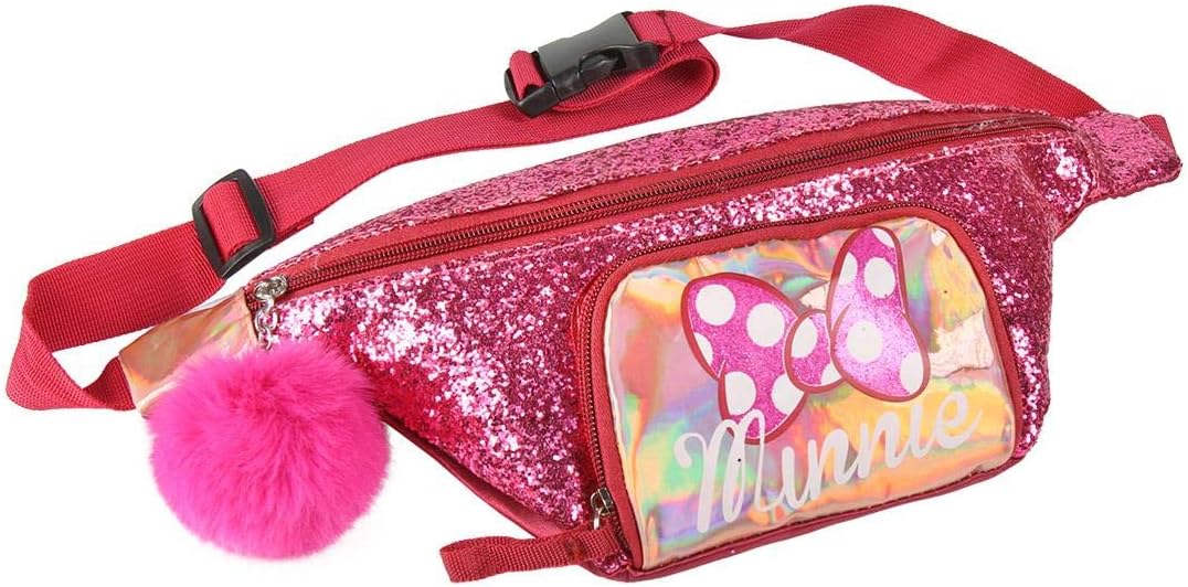 ARTESANIA CERDA Bolso RIÑONERA Minnie, Rosa