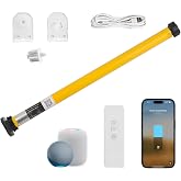 Smart Blinds Motor for 1.5"(38mm) Shade Tube Work with Homekit, Build with Matter Over Thread, Type-C Rechargeable Roller Shade Motor, Work with HomeKit, Home Assistant, Alexa, Motorized Blinds