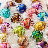 Lindt Truffles Assorted 10-Flavors Milk Dark White  Strawberry And Cream Caramel  Milk And White Citrus White Peppermint Gingerbread Pumpkin Spice - One 1 lb Truffle