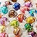 Lindt Truffles Assorted 10-Flavors Milk Dark White  Strawberry And Cream Caramel  Milk And White Citrus White Peppermint Gingerbread Pumpkin Spice - One 1 lb Truffle