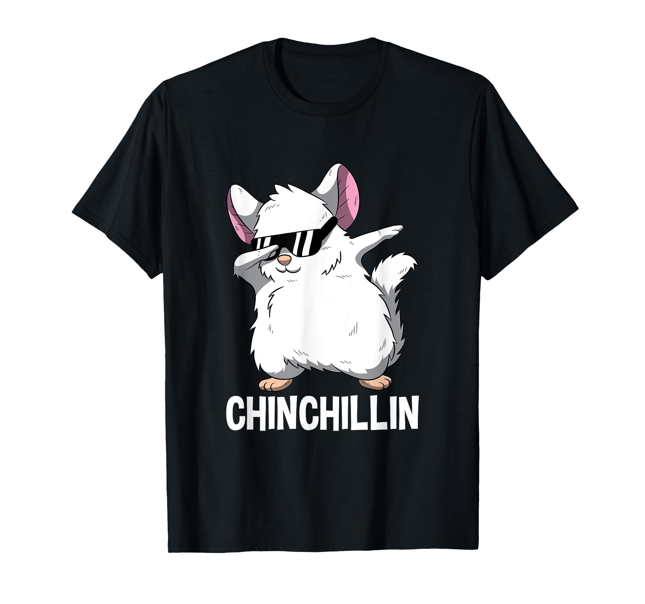 Dabbing Chinchillin T Shirt Chinchilla Cute Pet T-Shirt